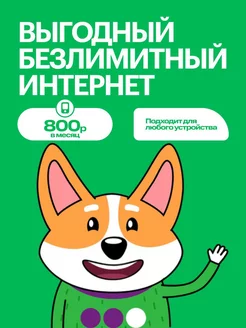 Безлимитный интернет от МГФ Экомобайл 251124119 купить за 232 ₽ в интернет-магазине Wildberries