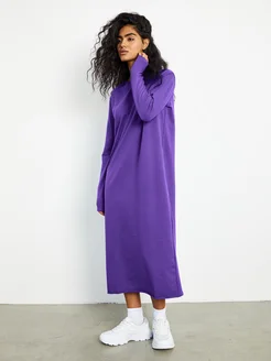 Трикотажное платье миди оверсайз ARTWEAR BRAND 251131095 купить за 1 774 ₽ в интернет-магазине Wildberries
