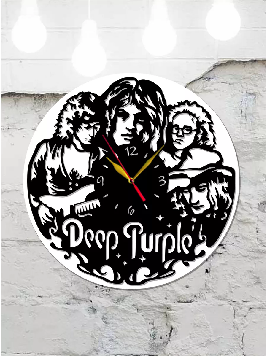 Настенные часы Deep Purple, Дип Пёрпл, Джон Лорд — фото 4