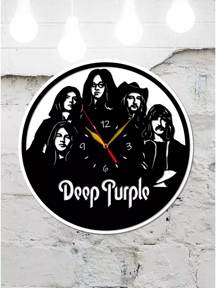Настенные часы Deep Purple, Дип Пёрпл, Иэн Гиллан — фото 4