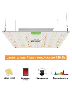 Samsung lm301h evo 120 Вт Фитолампа для растений Подвесная