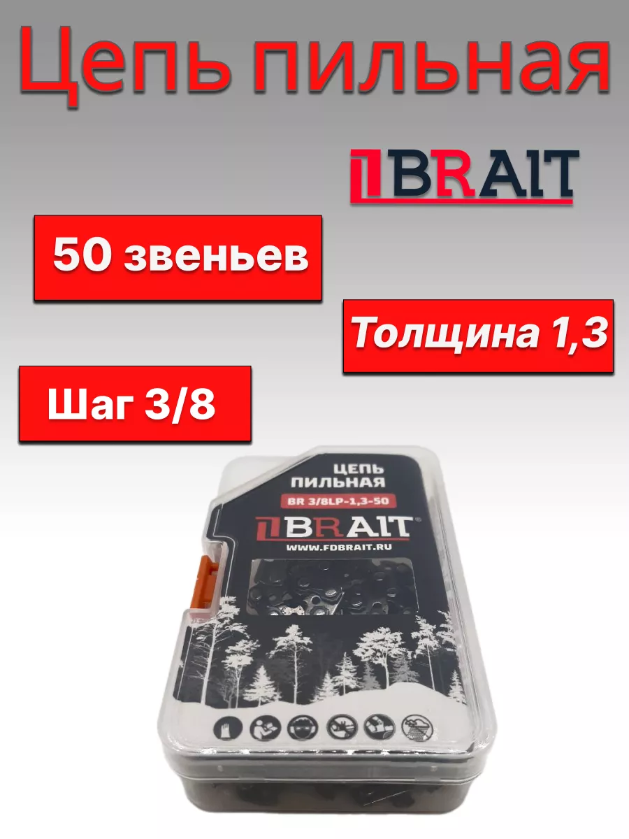 Пильная цепь для бензопилы...