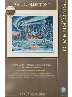 Набор для вышивания Dimensions Aurora Cabin 35212 Dimensions 251227877 купить за 4 603 ₽ в интернет-магазине Wildberries