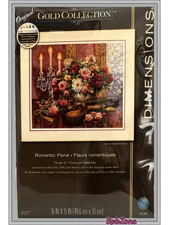 Набор для вышивания Dimensions Romantic Floral 35185 Dimensions 251235457 купить за 5 167 ₽ в интернет-магазине Wildberries