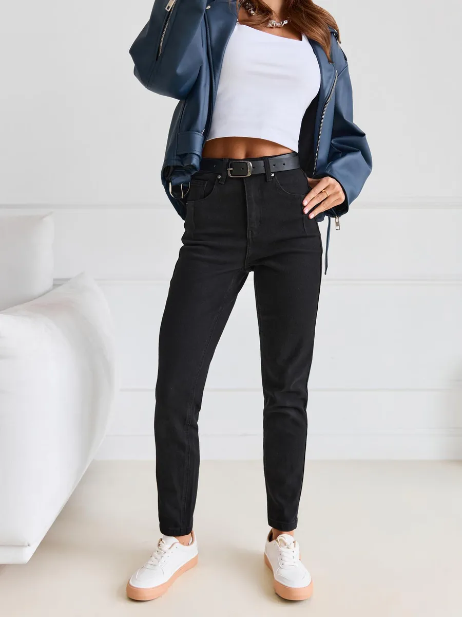 Джинсы укороченные скинни