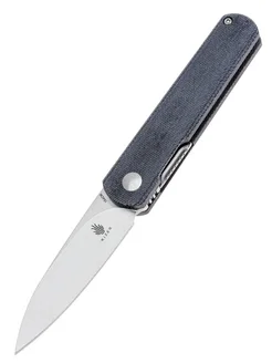 Складной нож Feist, сталь 154CM, рукоять Denim Micarta