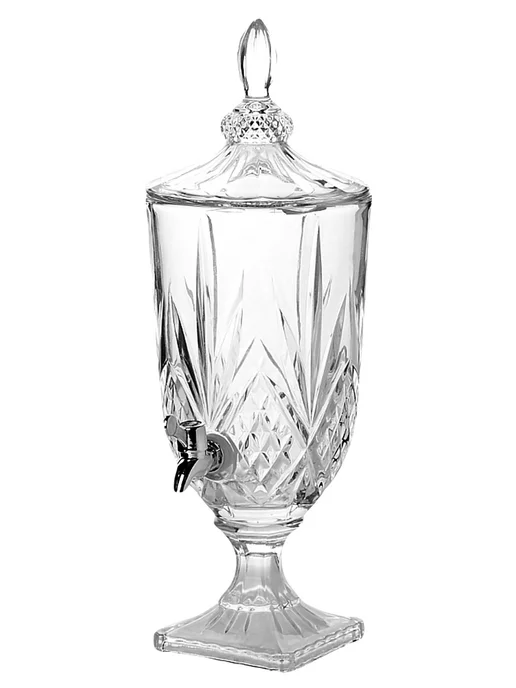 Лимонадница кувшин с краном стеклянная 3 литра - фото 6