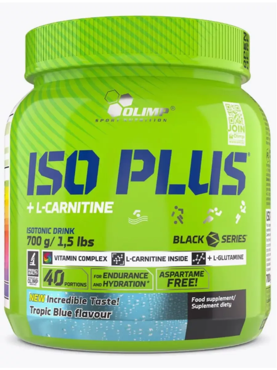 Изотоник, Iso plus powder 700 грамм (Тропик)