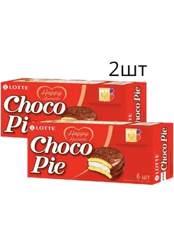 Lotte Choco Pie ЧокоПай ЛОТТЕ 2шт по 168гр