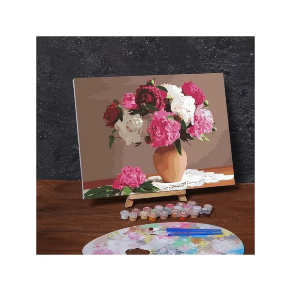 Картина по номерам на холсте с подрамником