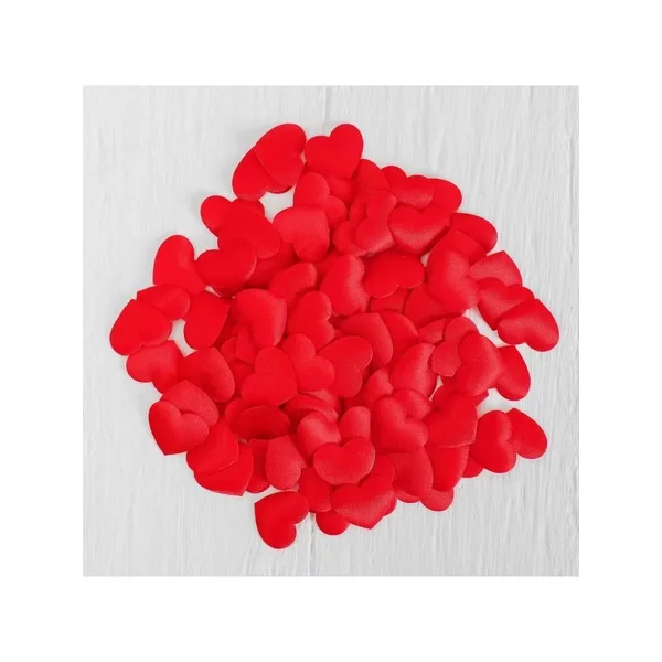 Аксессуары для творчества сердечки декоративные 100 шт