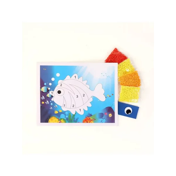 Фреска для росписи. Аппликация EVA крошкой «Цветочек»