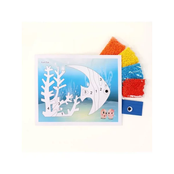 Фреска для росписи. Аппликация EVA крошкой «Цветочек»