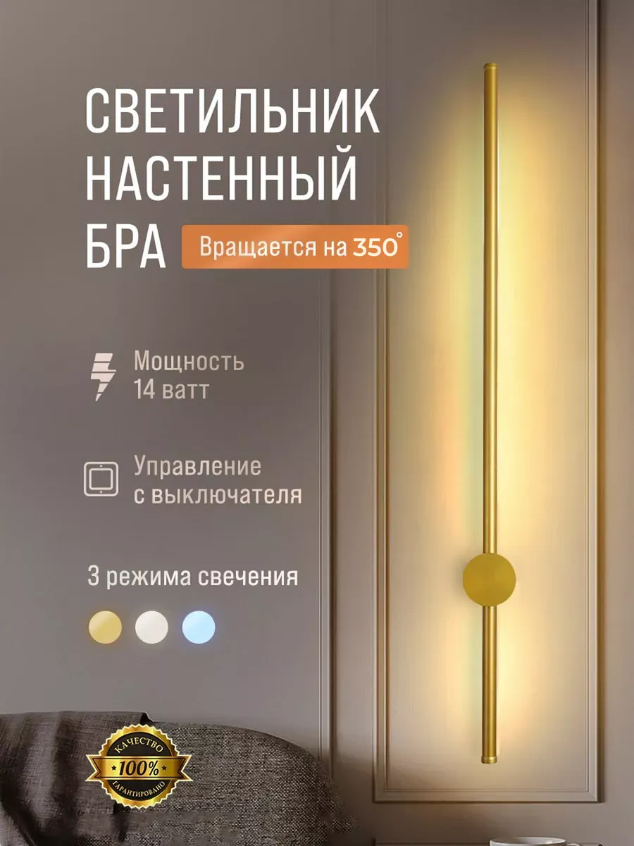 Светильник бра настенный...
