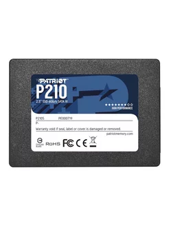 Внутренний SSD накопитель 512GB P210 (P210S512G25) Patriot Memory 251382040 купить за 3 079 ₽ в интернет-магазине Wildberries