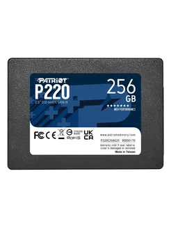 Внутренний SSD накопитель P220 256GB P220S256G25 Patriot Memory 251391469 купить за 1 721 ₽ в интернет-магазине Wildberries