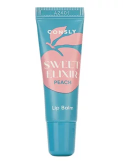 Sweet Elixir Peach Lip Balm Бальзам для губ 10мл CONSLY 251437216 купить за 335 ₽ в интернет-магазине Wildberries