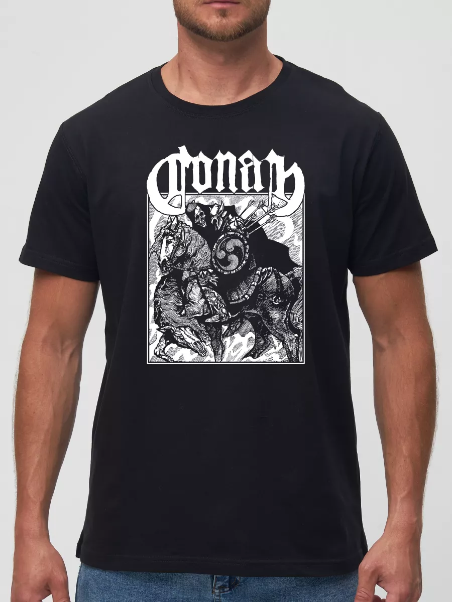 Футболка Conan метал