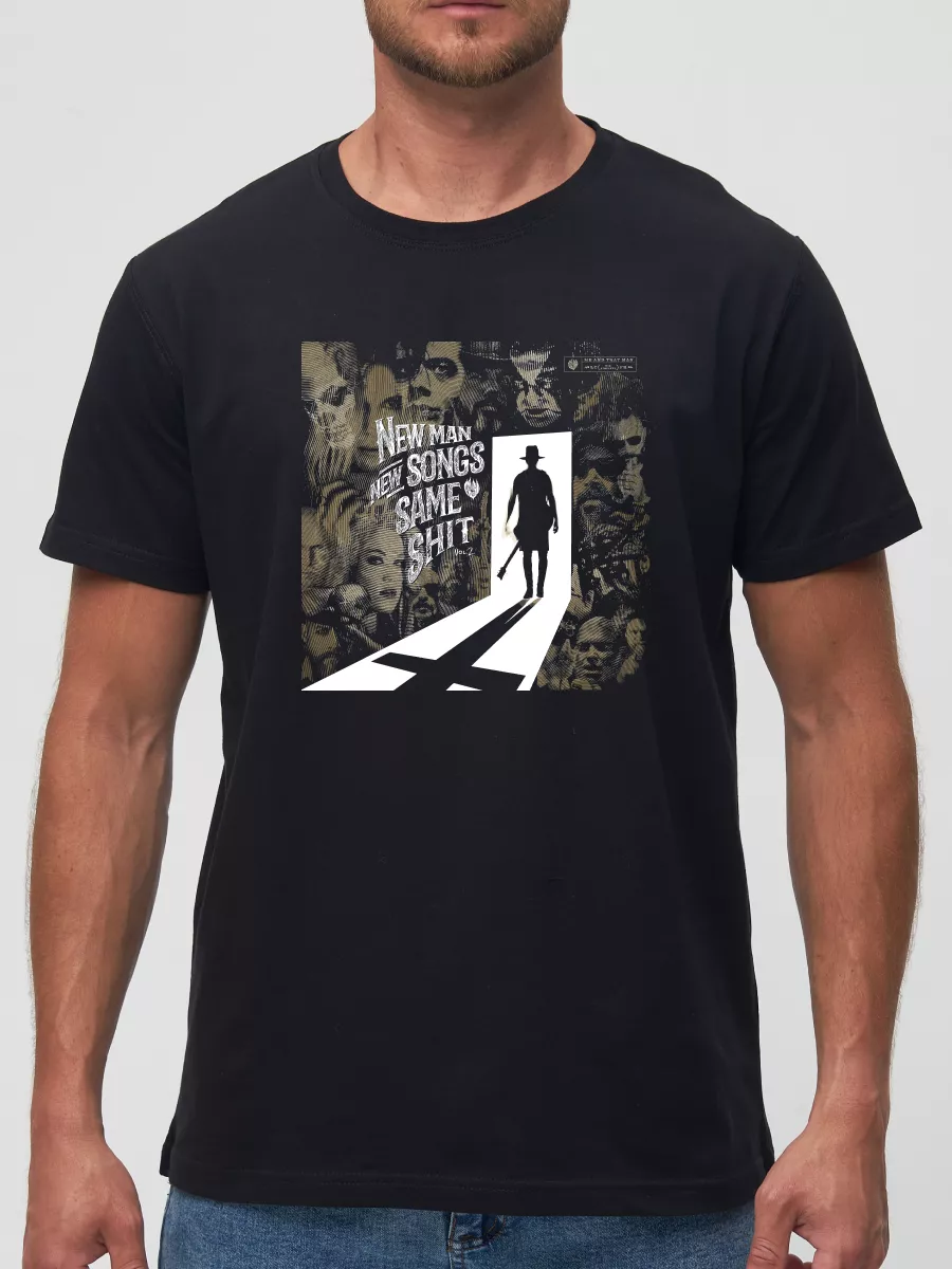 Футболка Me and that man рок