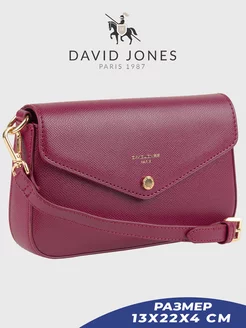 Сумка через плечо кросс-боди David Jones 251653725 купить за 2 038 ₽ в интернет-магазине Wildberries