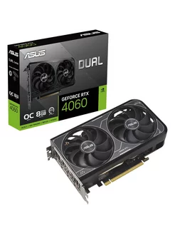 Видеокарта NVIDIA GeForce RTX 4060 8GB (DUAL-RTX4060-O8G-V2) ASUS 251659963 купить за 33 938 ₽ в интернет-магазине Wildberries