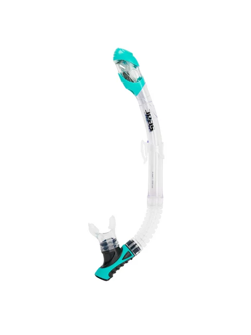 SEAC SUB Трубка для плавания SEAC REVERSE DRY CLEAR TIFFANY, взрослая, голубой