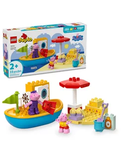 Конструктор Duplo 10432 Свинка Пеппа прогулка на лодке