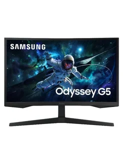 Монитор Odyssey G5 27"/VA/2560x1440/165Гц/черный(S27CG550EI) Samsung 251677575 купить за 20 249 ₽ в интернет-магазине Wildberries