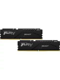 Операт. память 32GB Beast DDR5-5200 KIT2 (KF552C40BBK2-32) Kingston 251701388 купить за 10 874 ₽ в интернет-магазине Wildberries