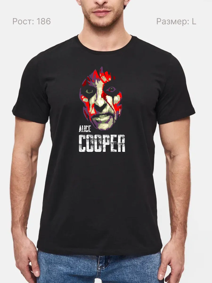 Футболка Alice Cooper рок