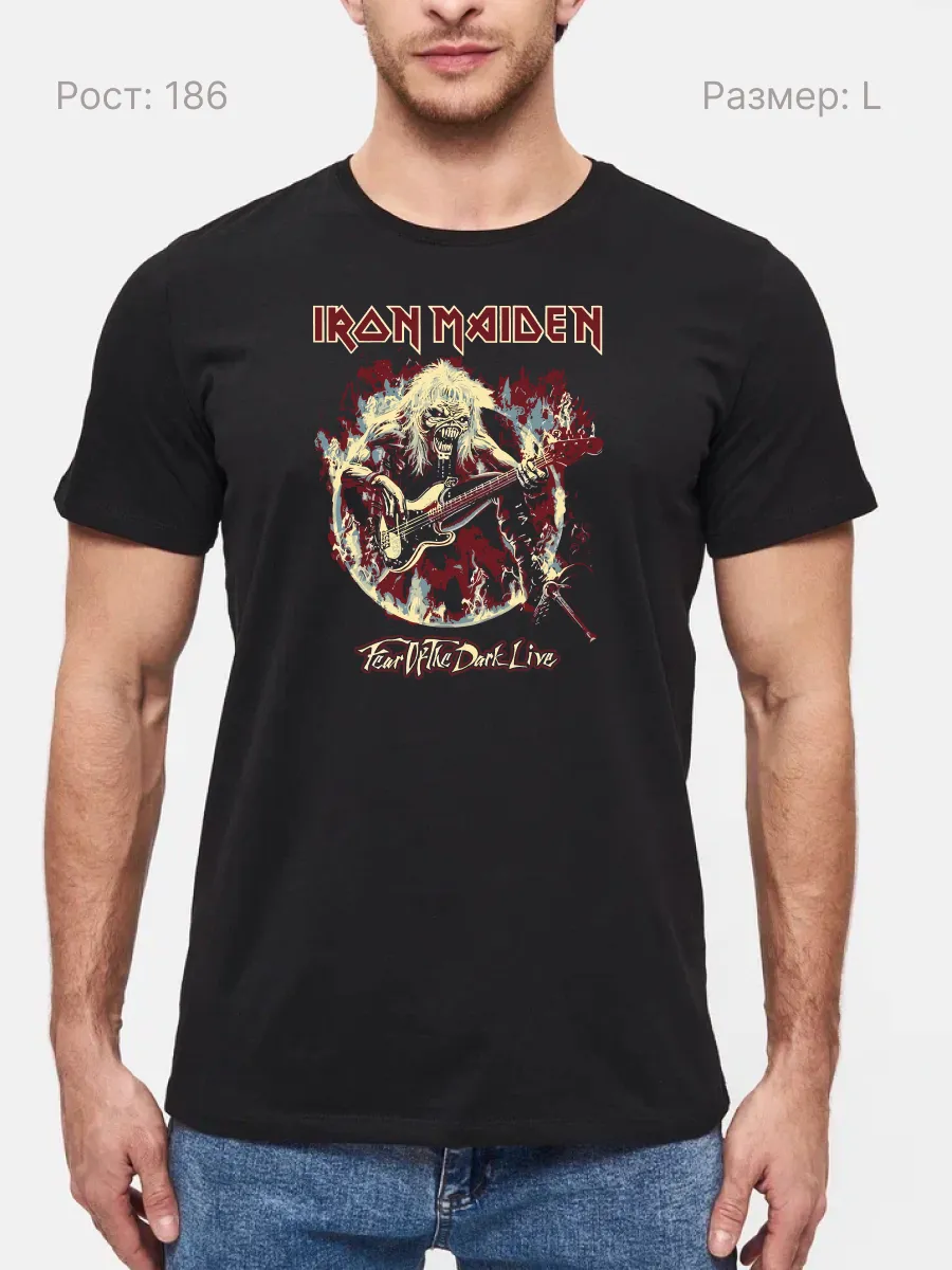 Футболка Iron Maiden метал