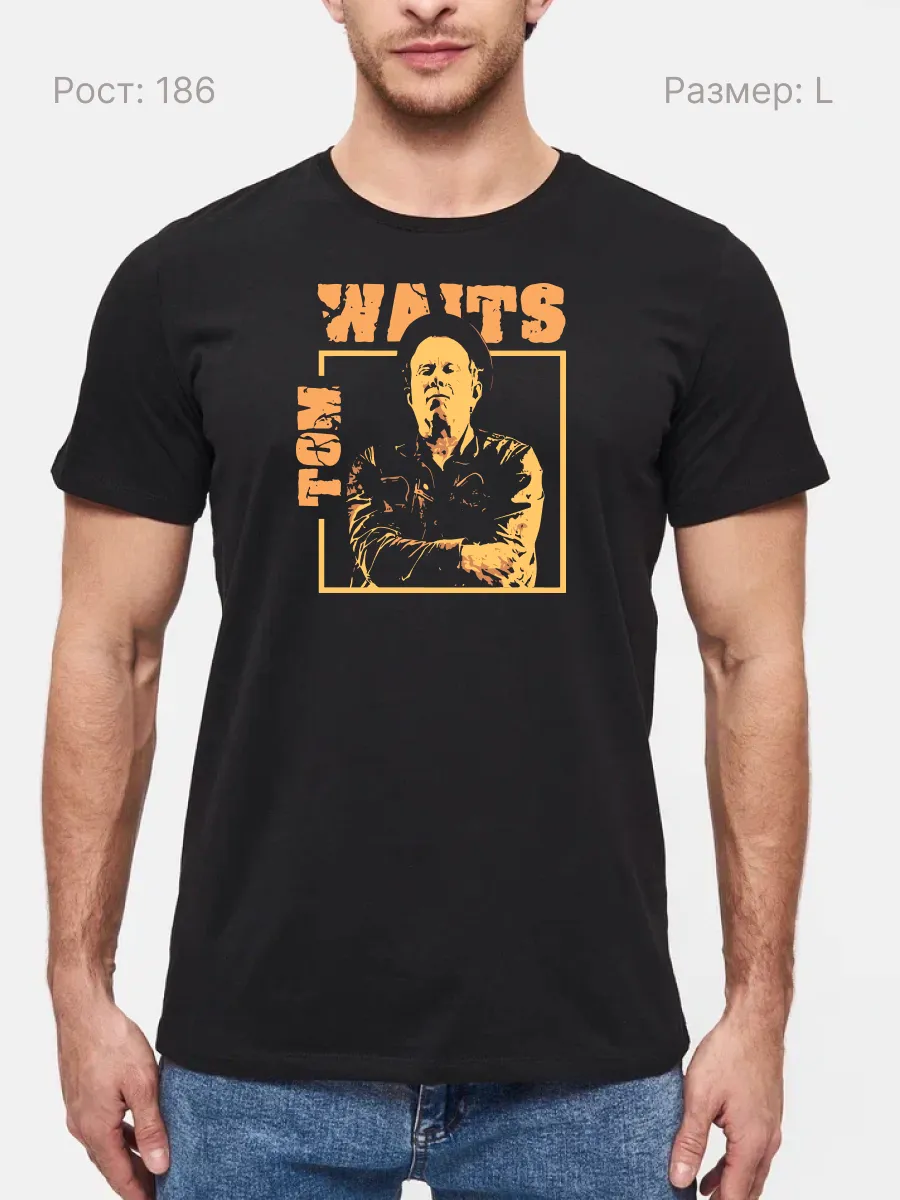 Футболка Tom Waits джаз