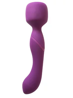 Фиолетовый двусторонний вибромассажер Heating Wand с нагрево ЭроВибромассаж 251736397 купить за 4 695 ₽ в интернет-магазине Wildberries