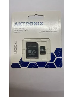 Карта памяти AKTRONIX MicroSDXC 32 Гб