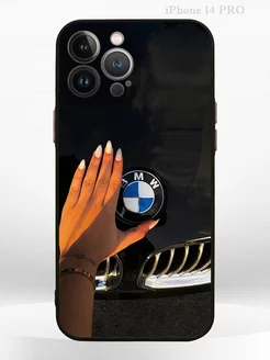 Чехол на iPHONE 14 PRO с принтом машина BMW