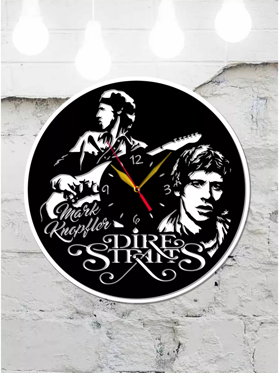 Настенные часы Dire Straits, Дайр Стрейтс, Марк Нопфлер — фото 4