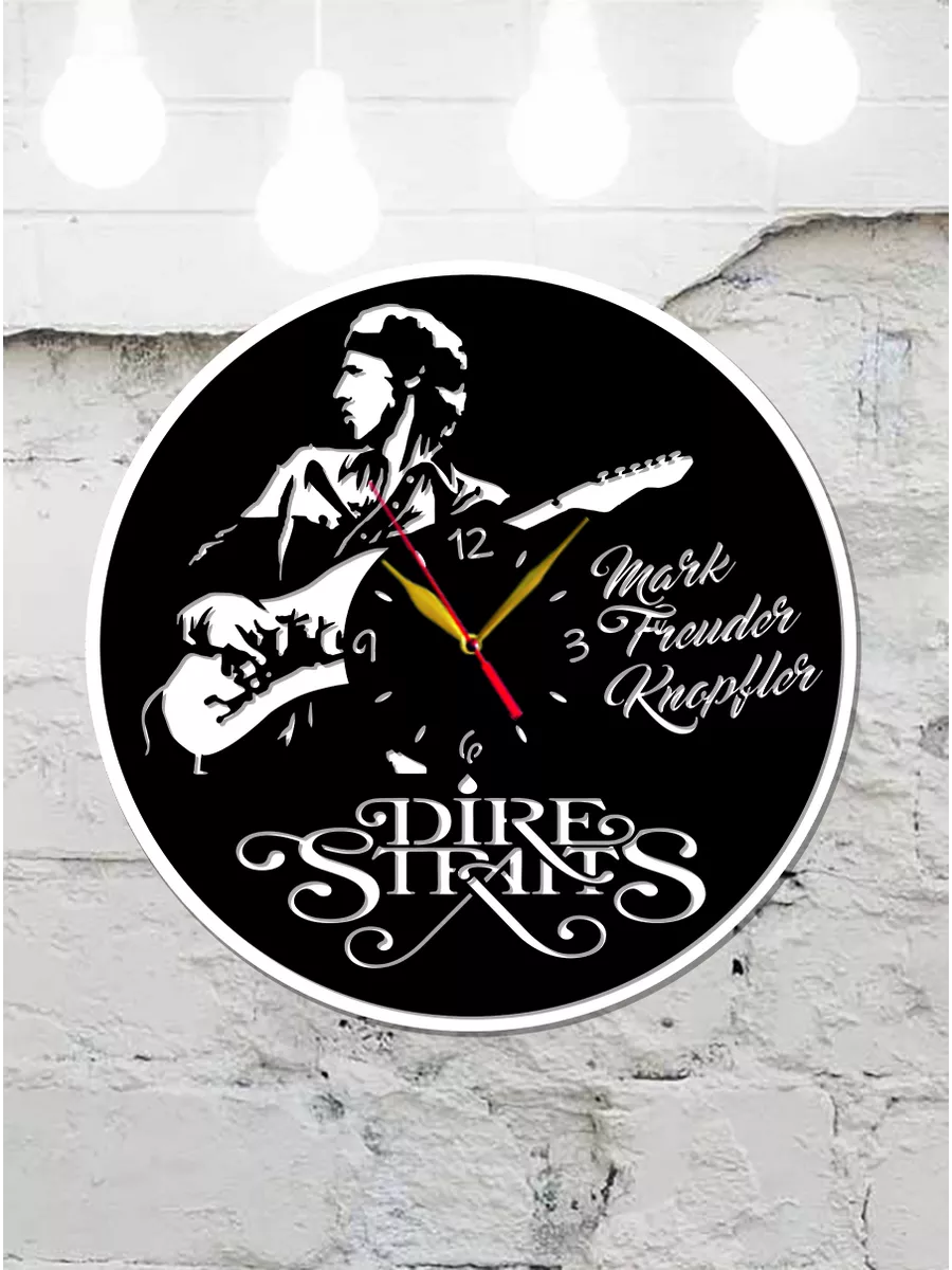 Настенные часы Dire Straits, Дайр Стрейтс, Марк Нопфлер — фото 4