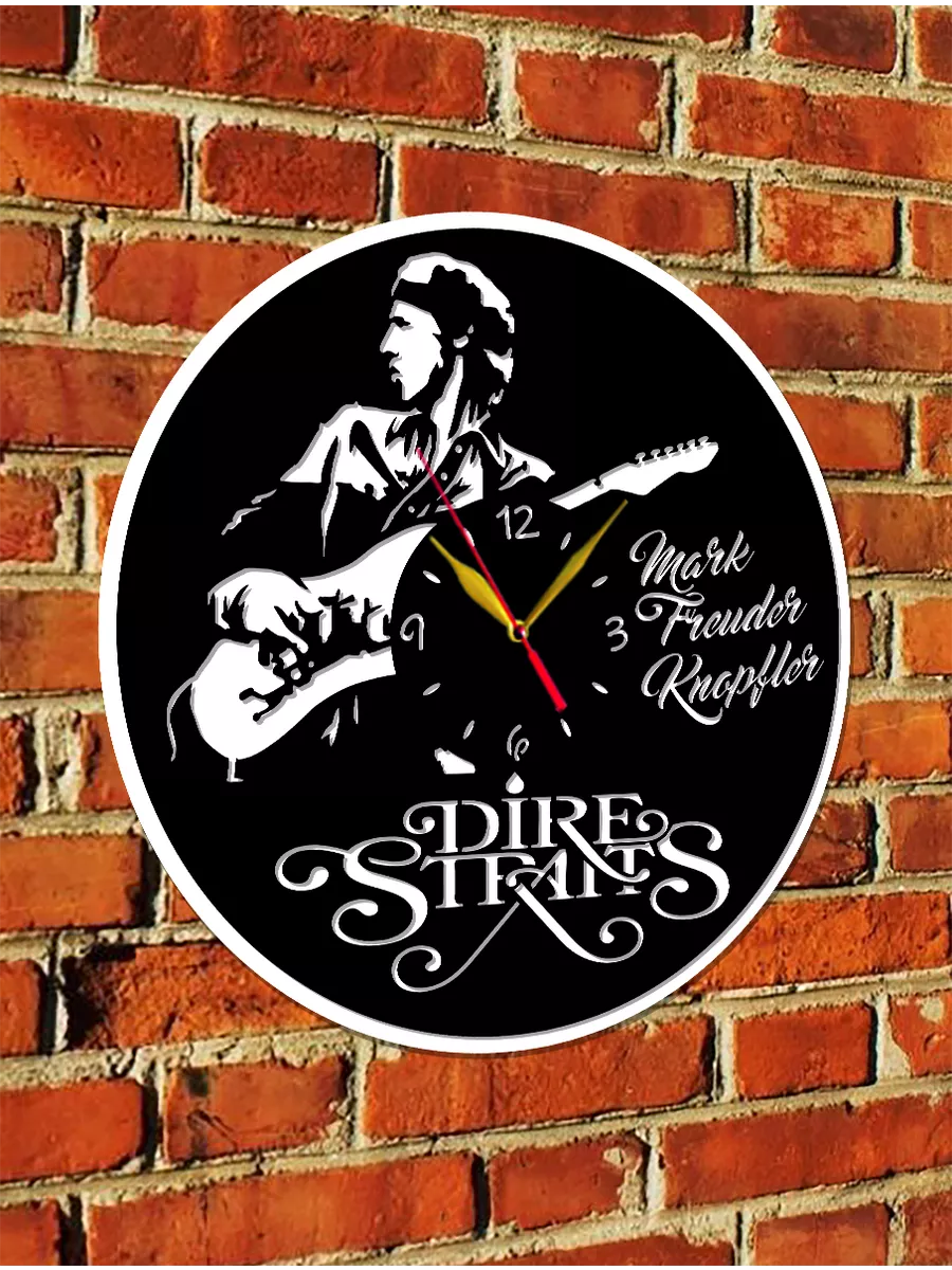 Настенные часы Dire Straits, Дайр Стрейтс, Марк Нопфлер — фото 6