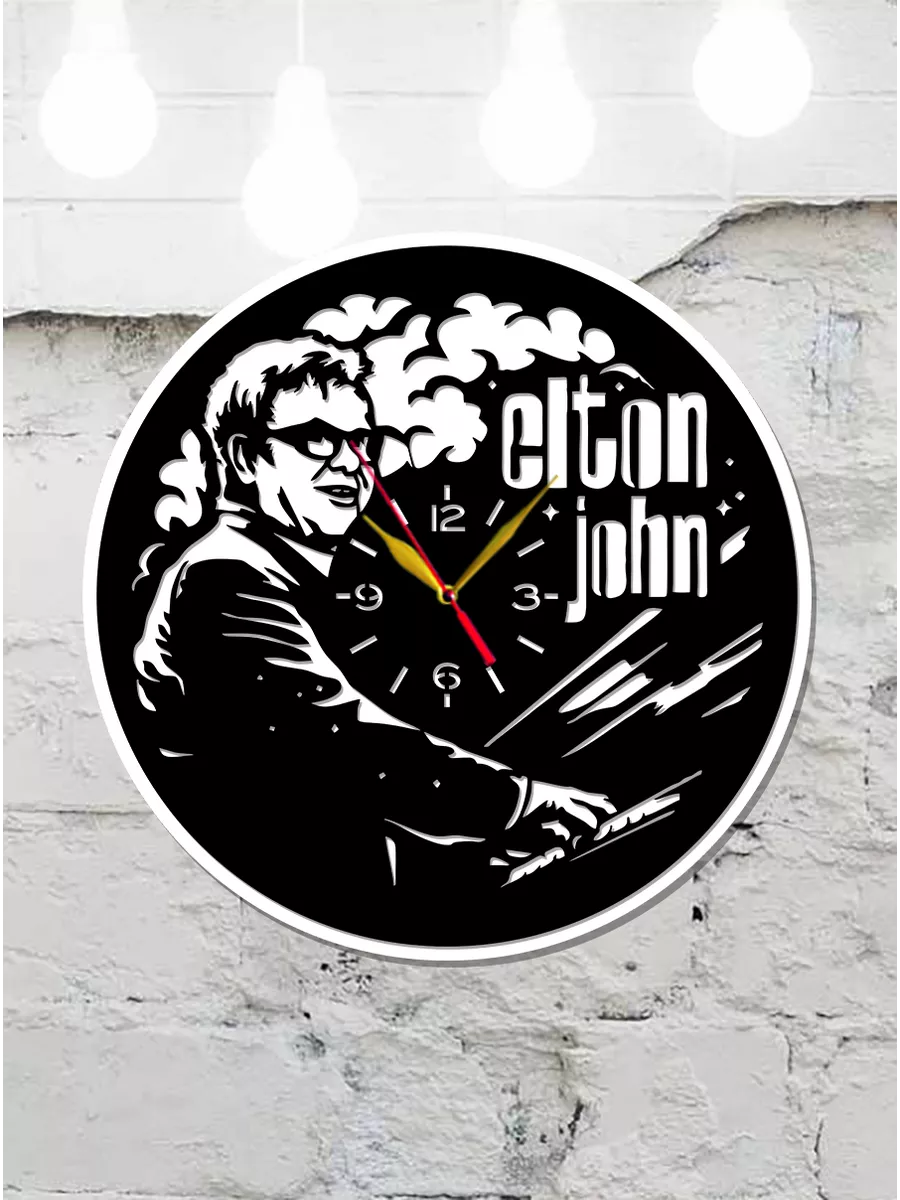 Настенные часы Elton John, Элтон Джон — фото 4
