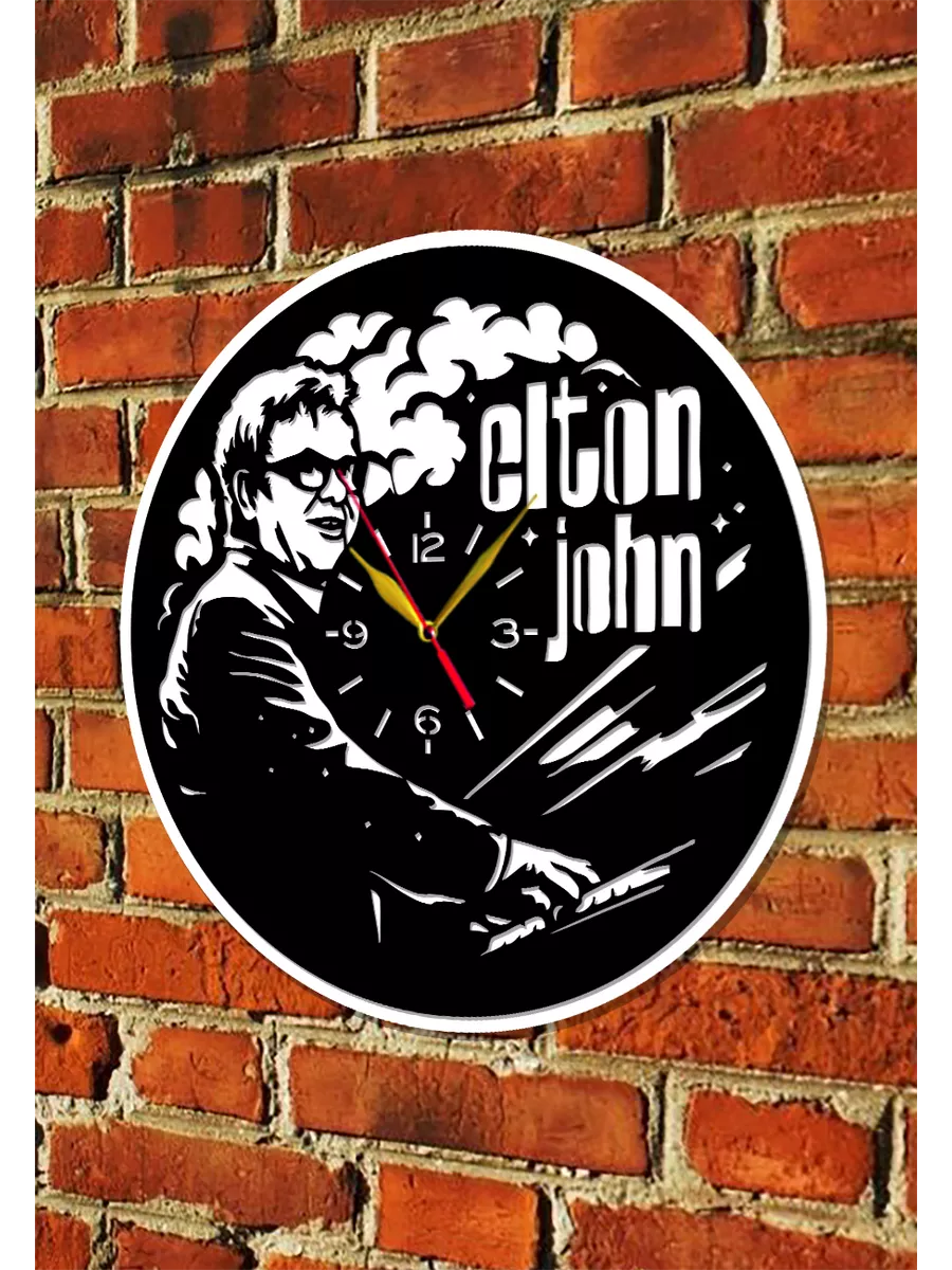 Настенные часы Elton John, Элтон Джон — фото 5