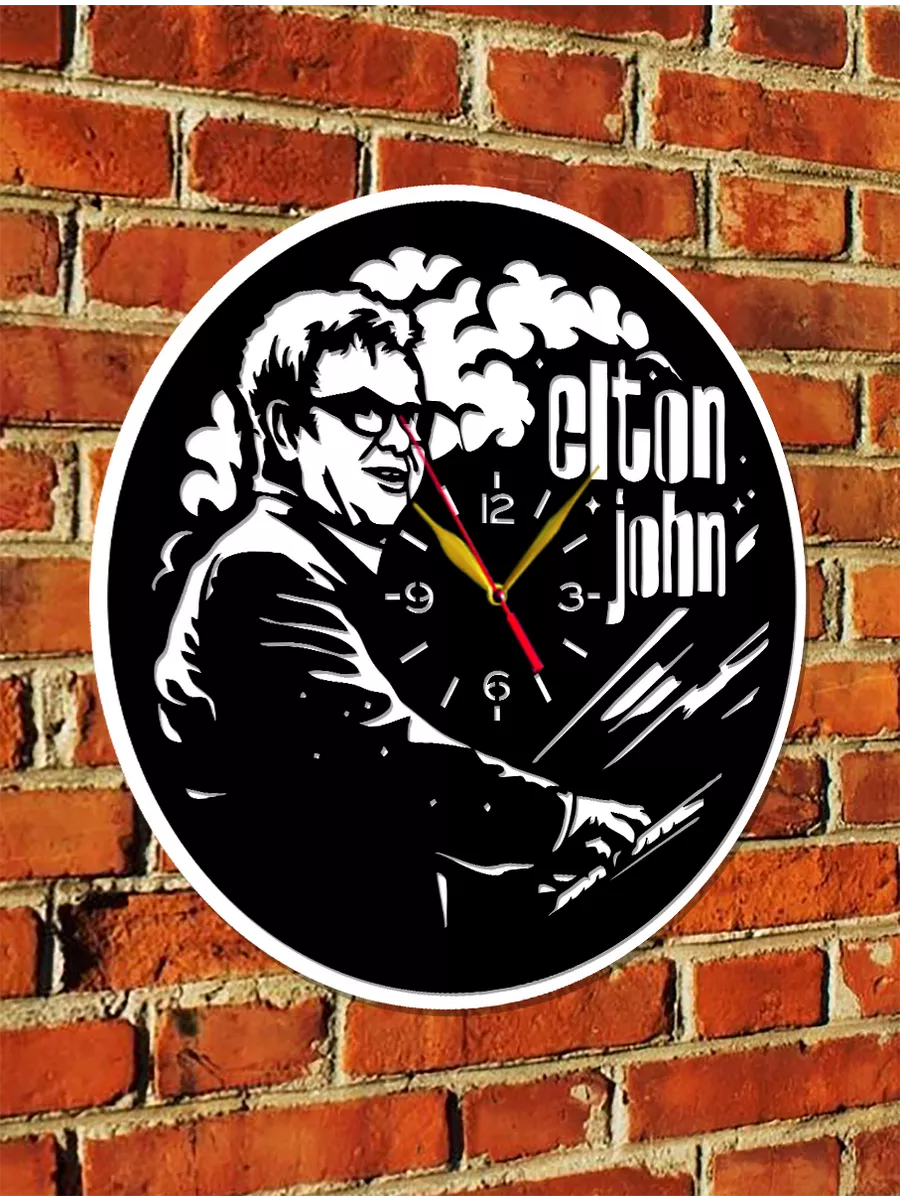 Настенные часы Elton John, Элтон Джон — фото 6