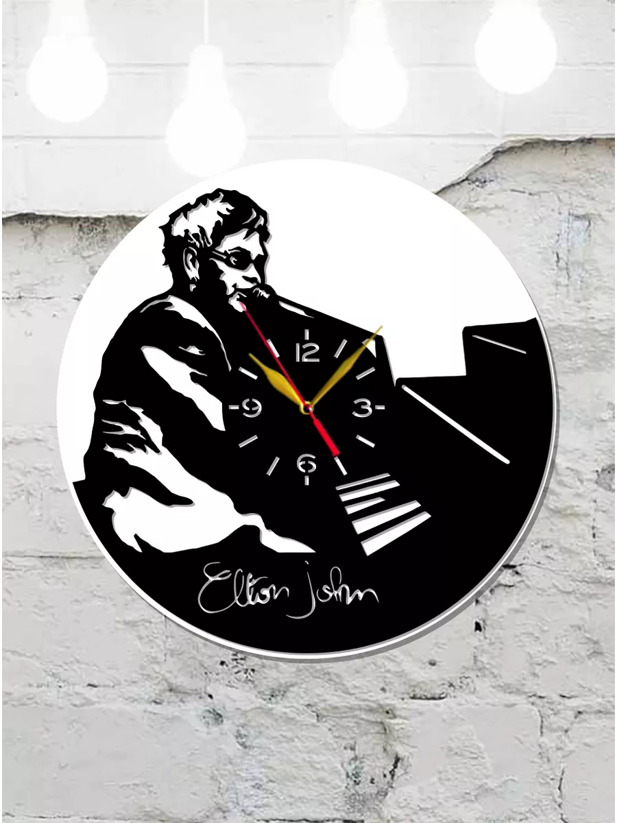 Настенные часы Elton John, Элтон Джон — фото 4
