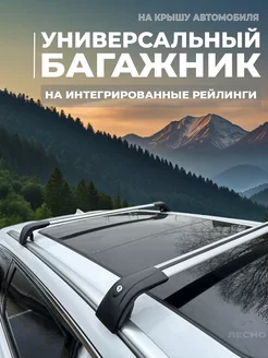 Багажник на крышу автомобиля универсальный на рейлинги