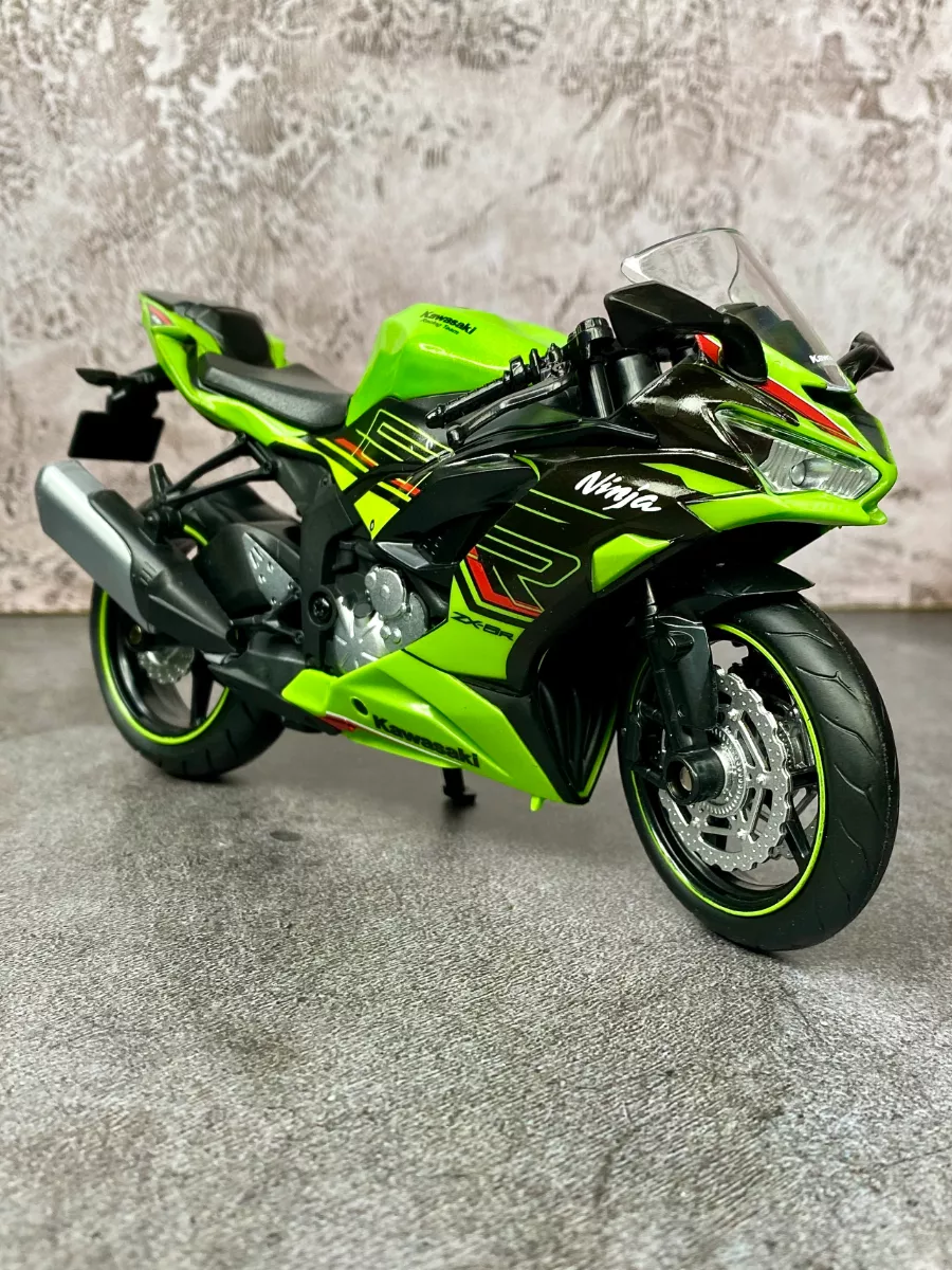 Мотоцикл игрушечный Kawasaki Ninja ZX-6R Makeda 251817203