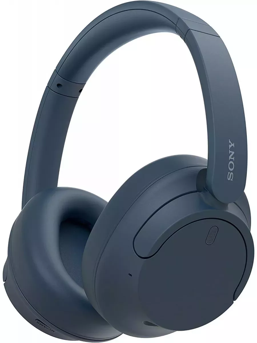 SONY Гарнитура накладные WH-CH720N 1.2м синий беспроводные