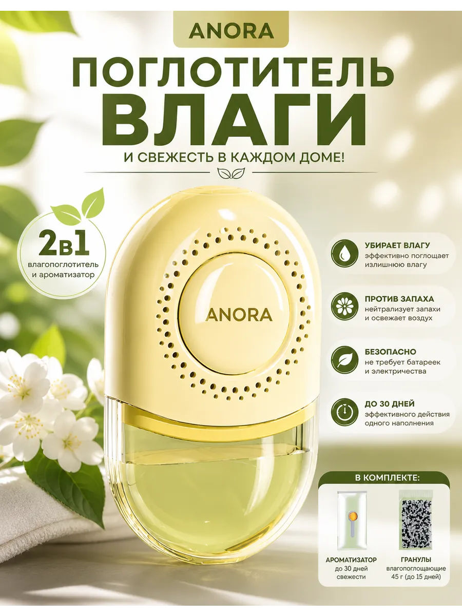 Влагопоглотитель от сырости и плесени