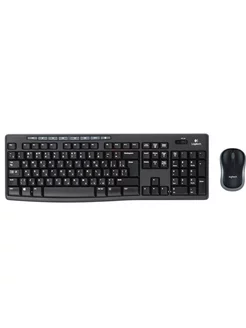 Комплект клавиатура+мышь MK270 Русская раскладка Logitech 251884992 купить за 2 053 ₽ в интернет-магазине Wildberries