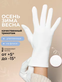 Перчатки осенние теплые из флисовой ткани MFKgloves 251887641 купить за 574 ₽ в интернет-магазине Wildberries