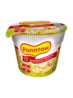 Пюре быстрого приготовления с мясным вкусом