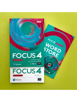 Focus 4 (2nd) Комплект Student's Book + Workbook + CD